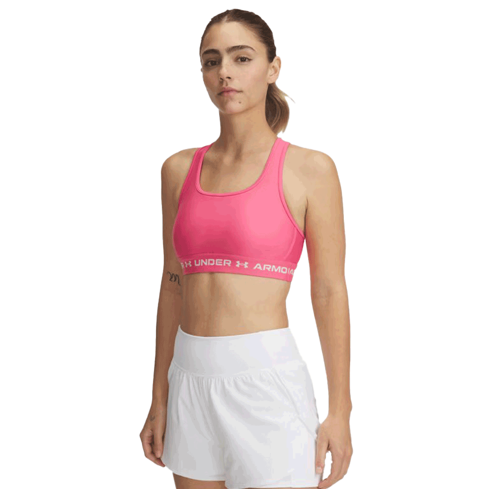 UA Women's Crossback Mid Sports Bra