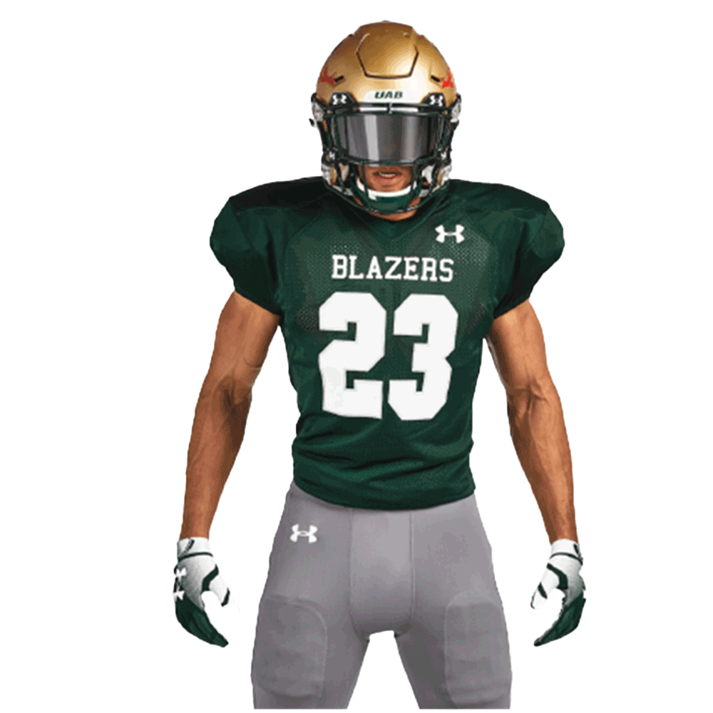 UA Youth Stock Instinct 2 Football Jersey