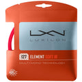 Luxilon Element Soft IR 127 Red Tennis String (Set)
