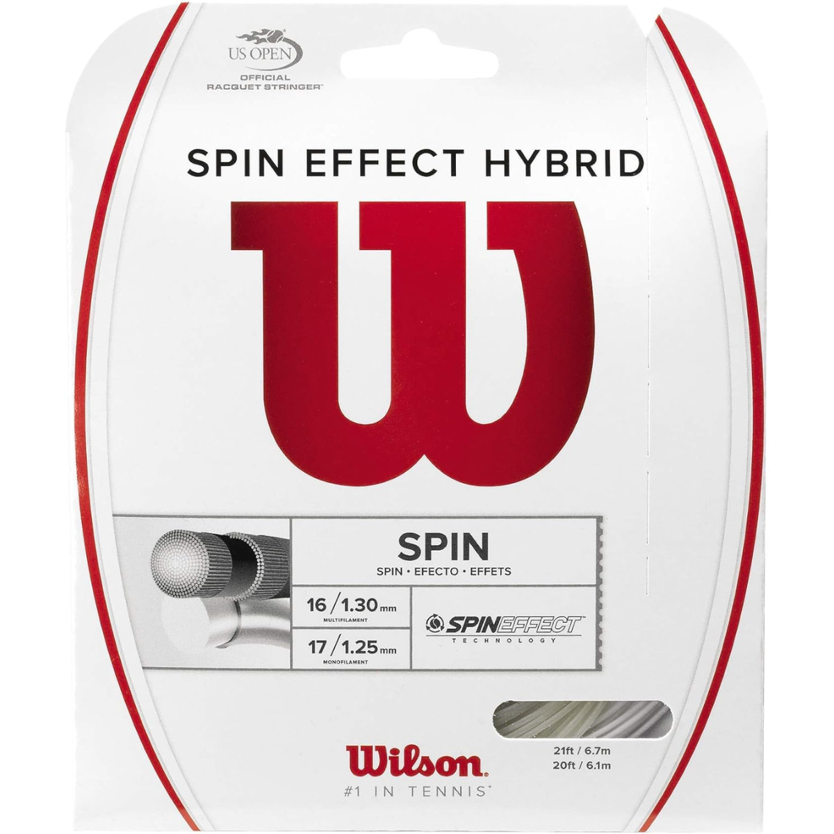Wilson Spin Effect Hybrid Tennis String (Set)