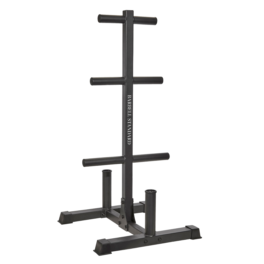 Weight Plate Tree and Bar Storage