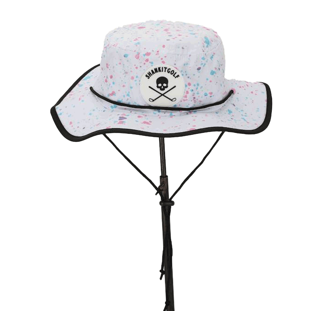 White Paint Bucket Hat