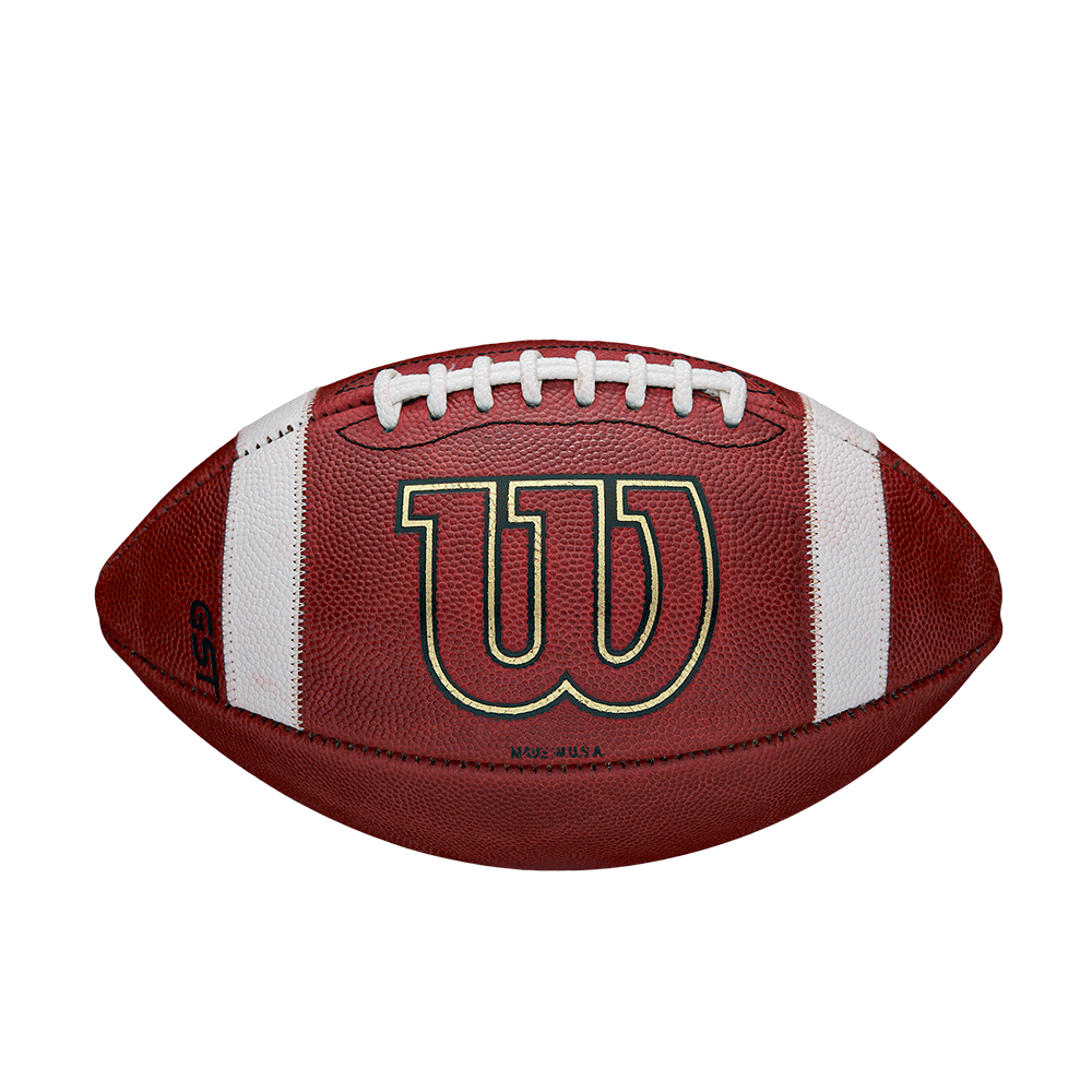 Wilson 1002 GST Leather Game Football - Official Size