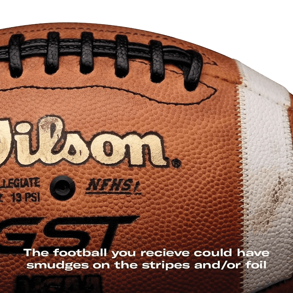 Wilson 1003 GST Leather Football - Blem - Official Size