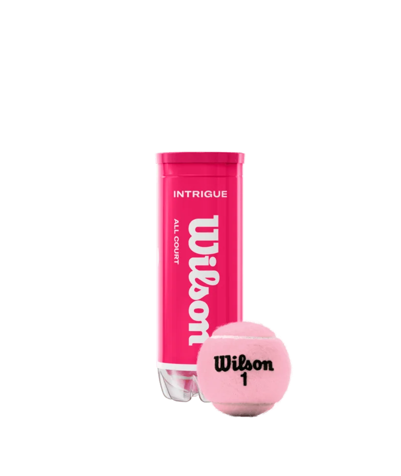 Wilson Intrigue All-Court Pink Tennis Balls