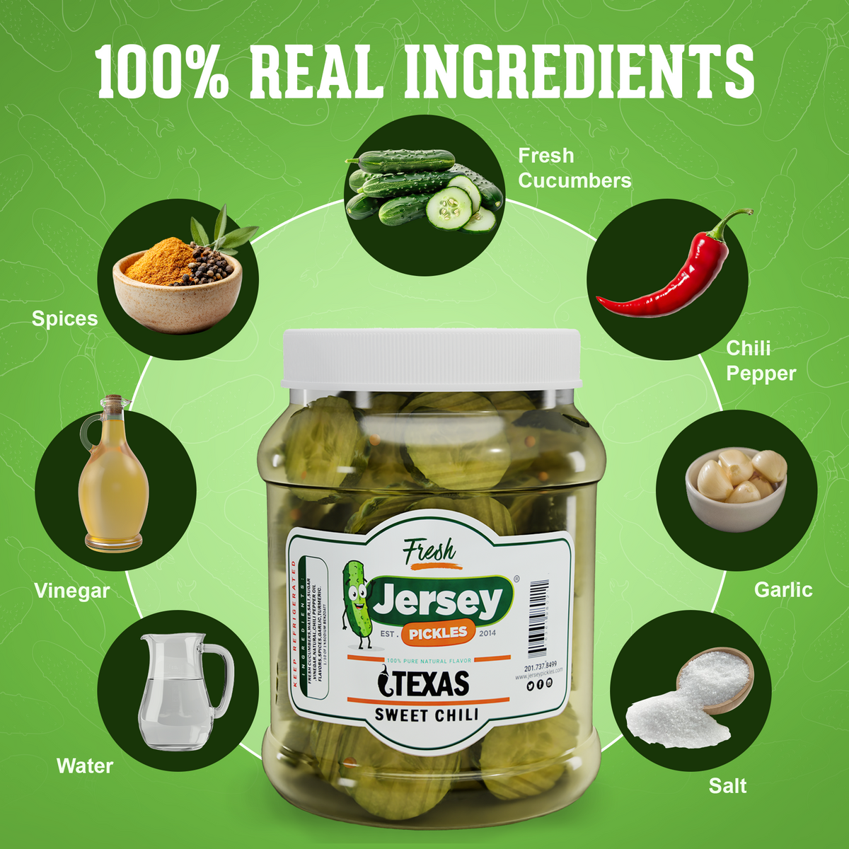 Texas Sweet Chilli Pickle Chips