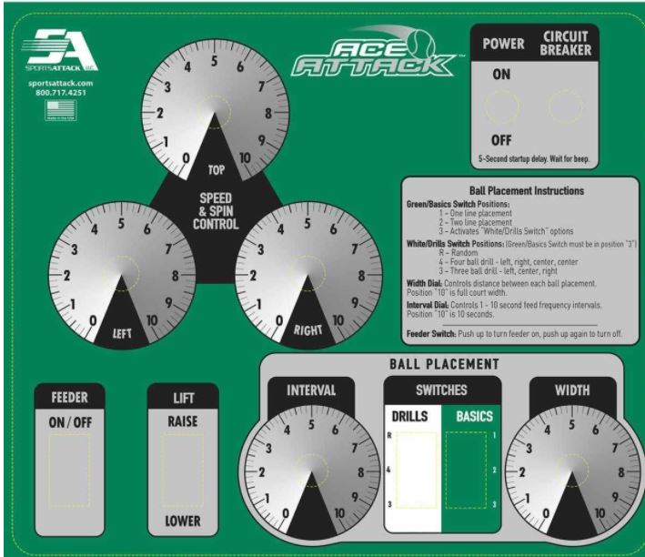 Ace Attack Ball Machine