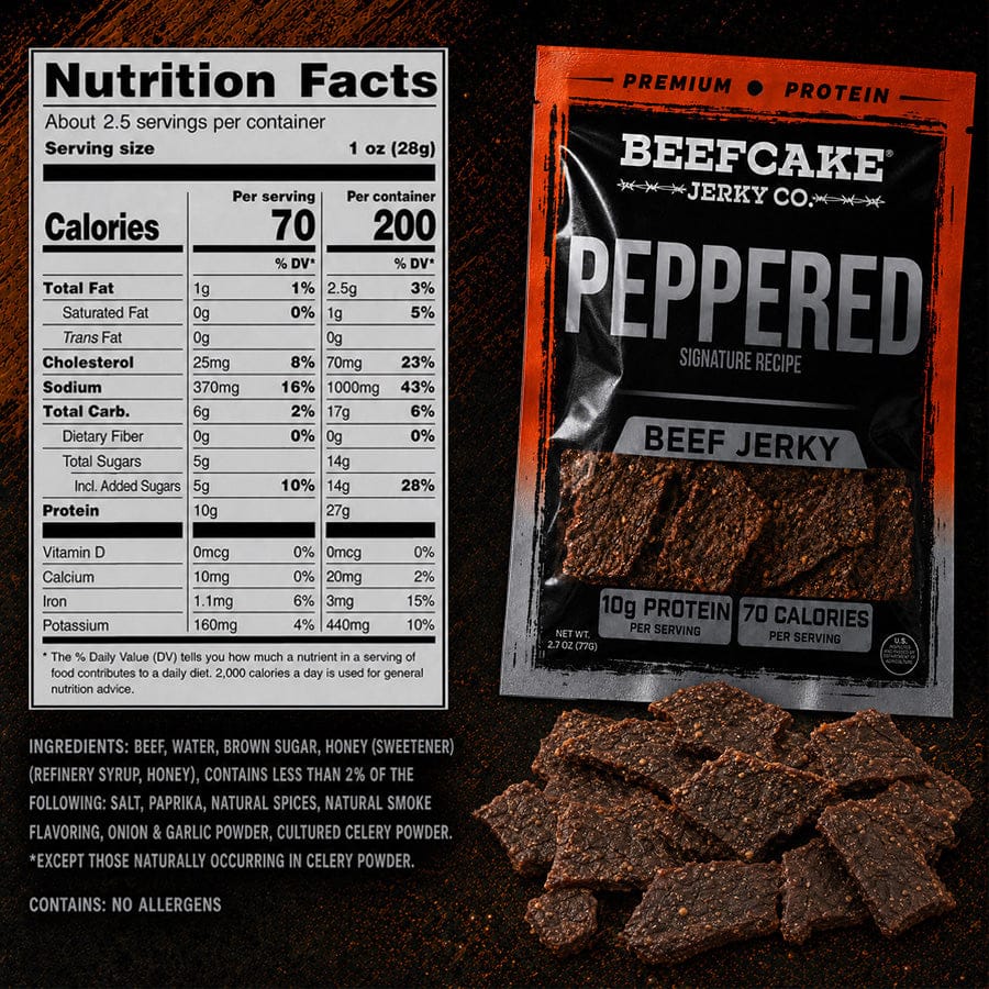Peppered Beef Jerky