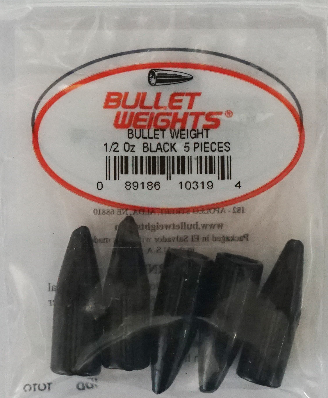 Bullet Weights Worm Weights