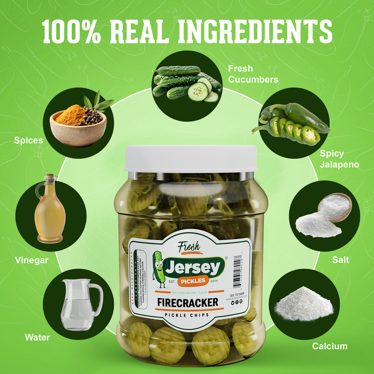 Firecracker: Mild Hot Pickle Chips