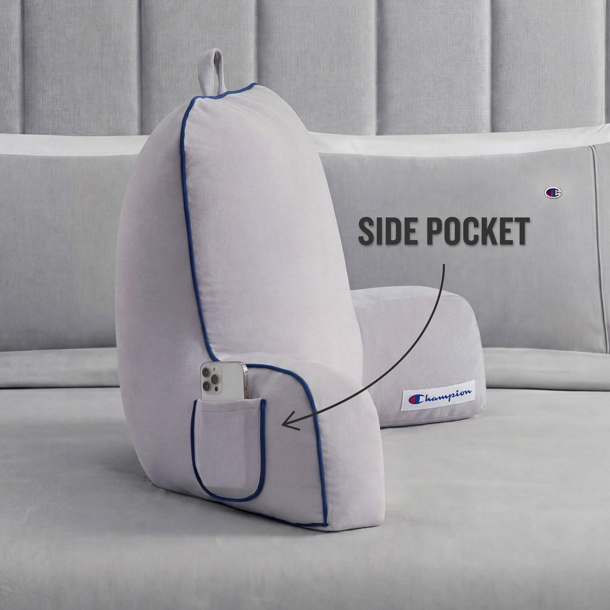 Faux Wool Backrest Pillows