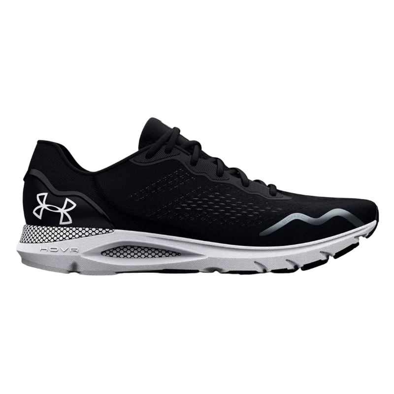 Under Armour - Men's HOVR SONIC 6 Running Shoe (Black/White)