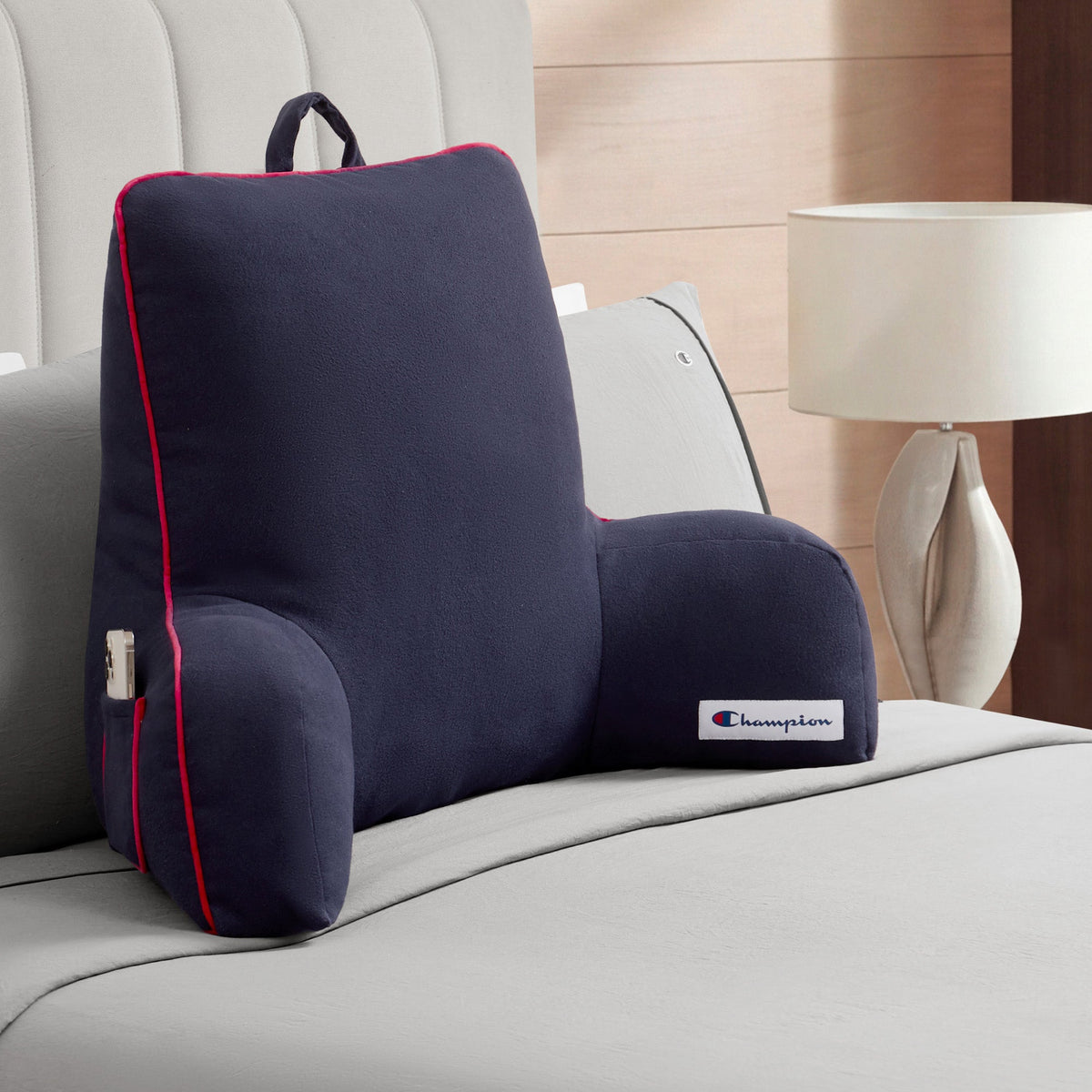 Faux Wool Backrest Pillows