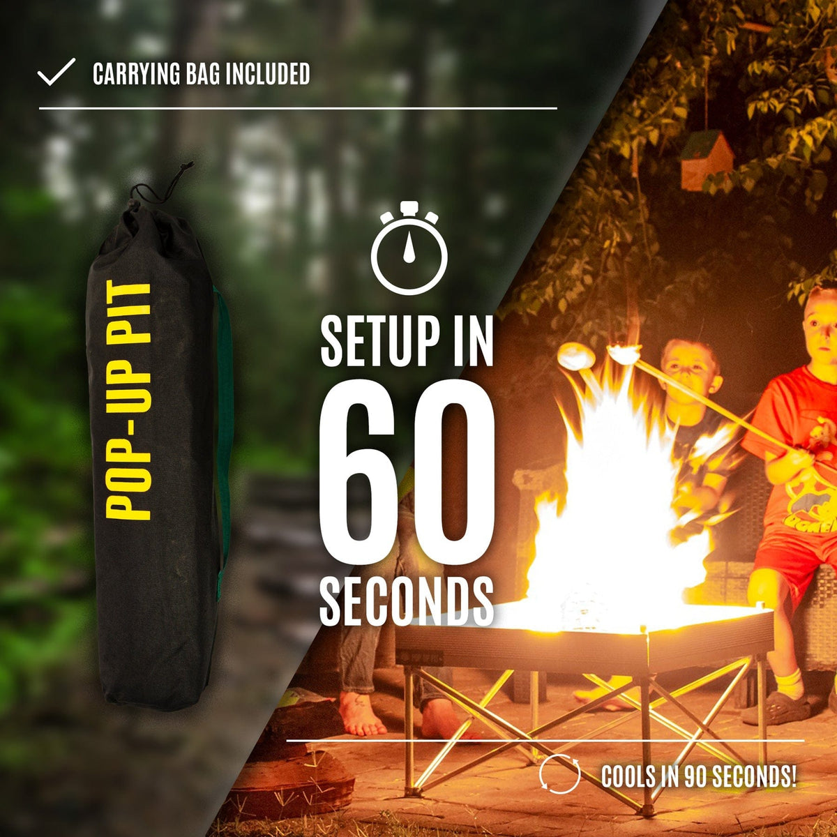 Pop-Up Fire Pit Base Kit