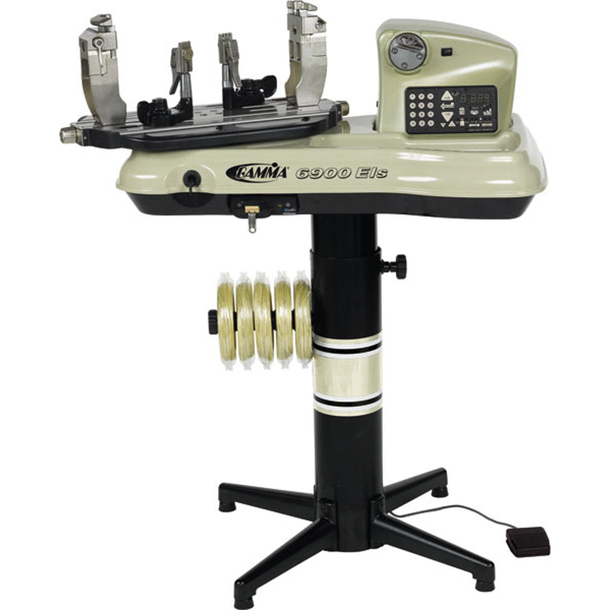 GAMMA 6900 ELS 2pt Self-Centering Universal Stringing Machine