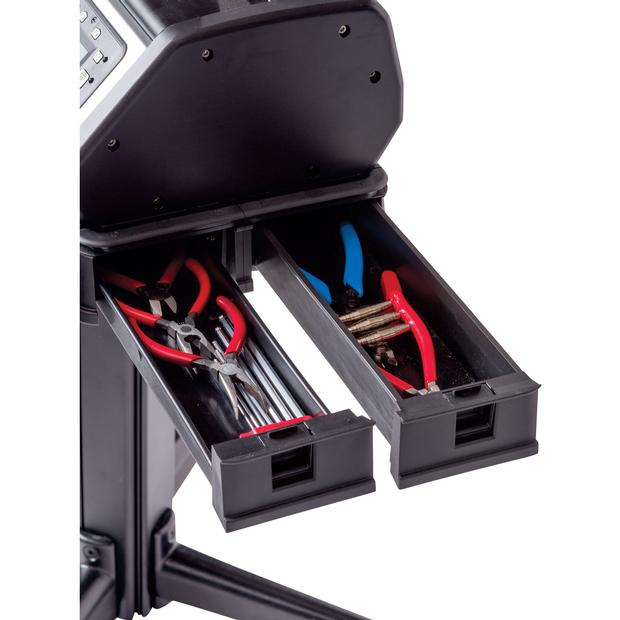 GAMMA 7900 ELS 6pt Quick Mount + Quick Action Tennis Stringing Machine w/ LED Panel