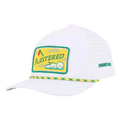 White Plastered Patch Hat