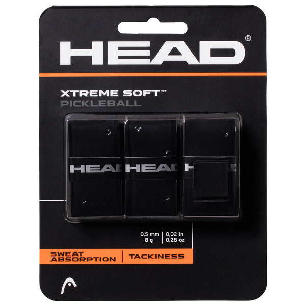 Head XtremeSoft Black Pickleball Overgrip