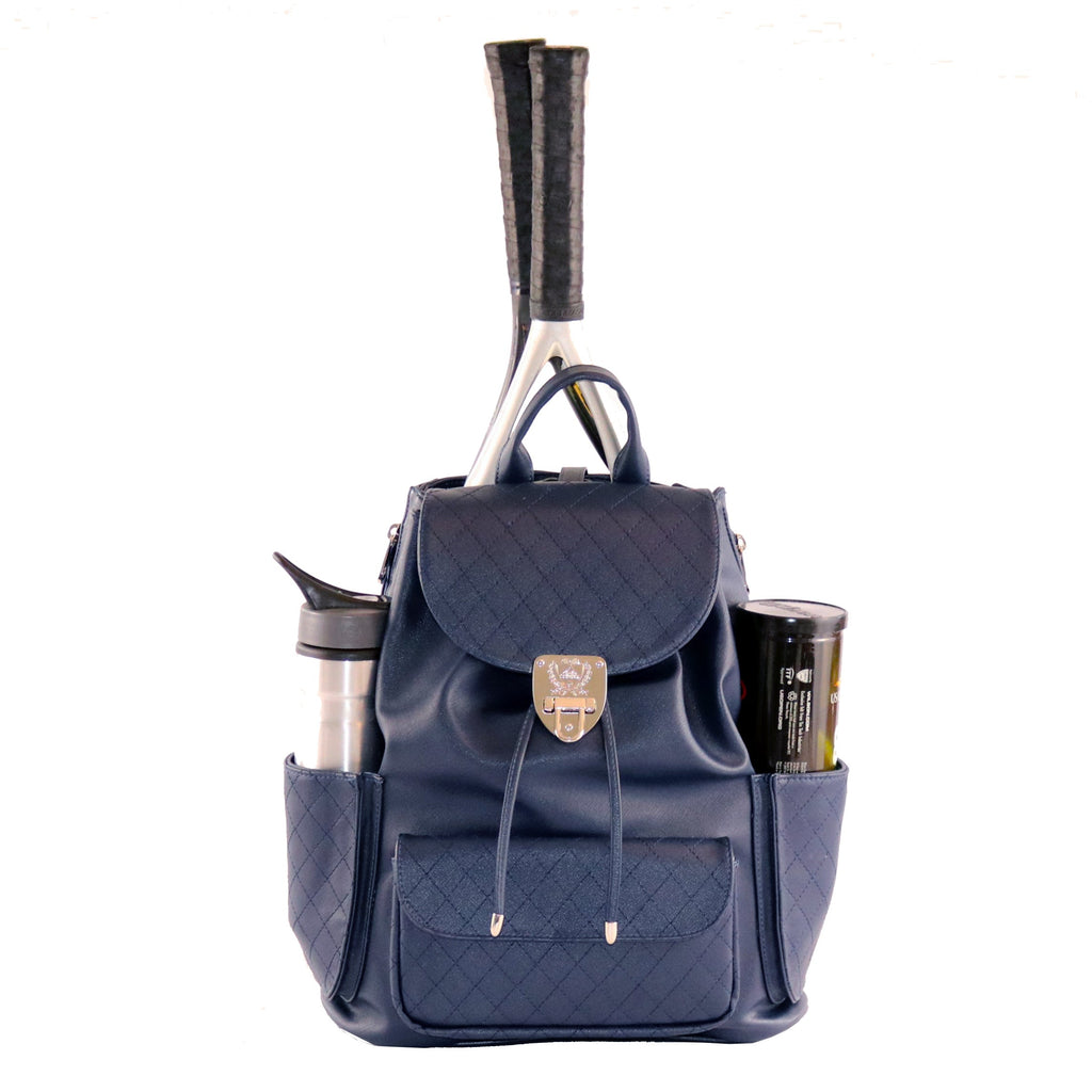 Court Couture Hampton Backpack (Navy Quilted)
