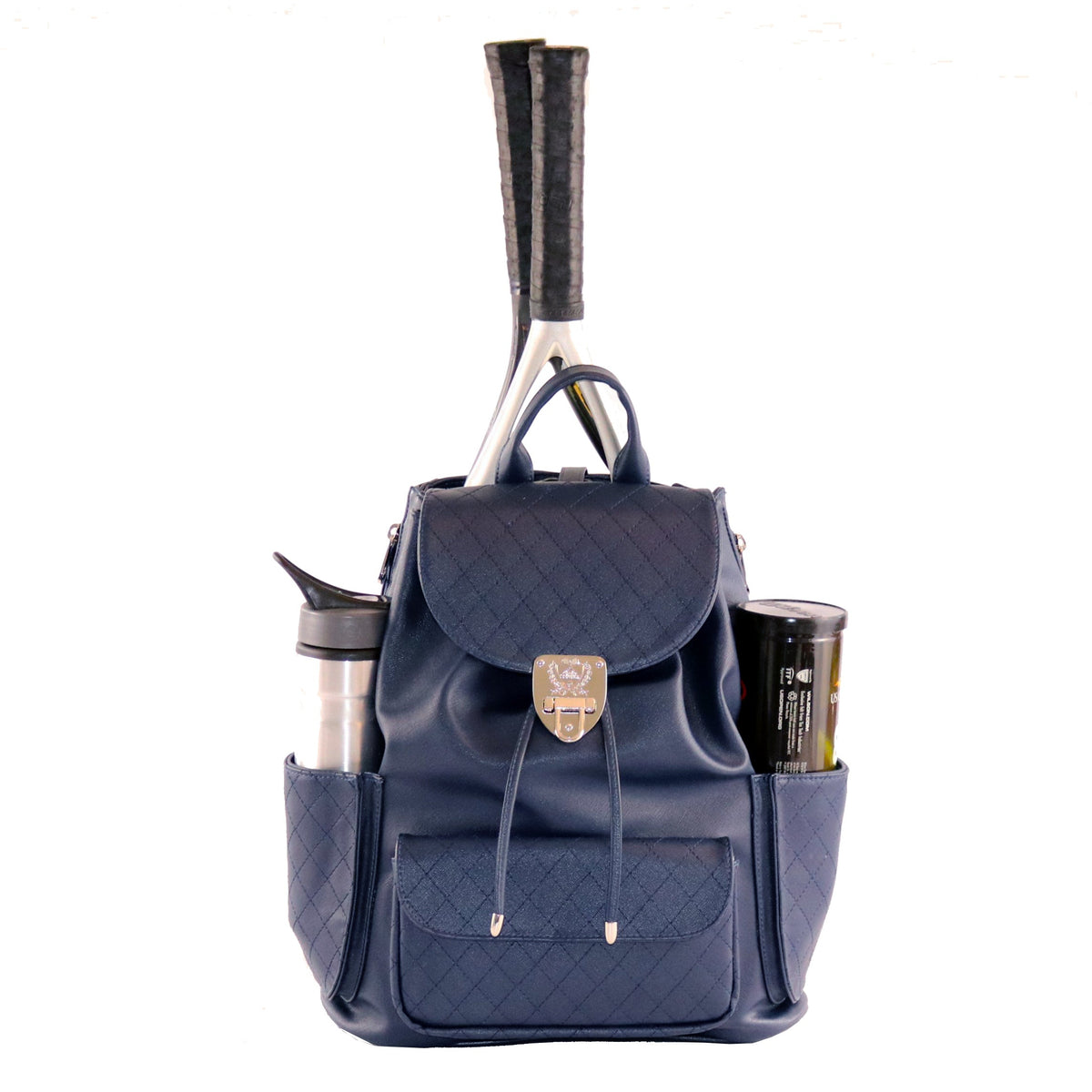 Court Couture Hampton Backpack (Navy Quilted)