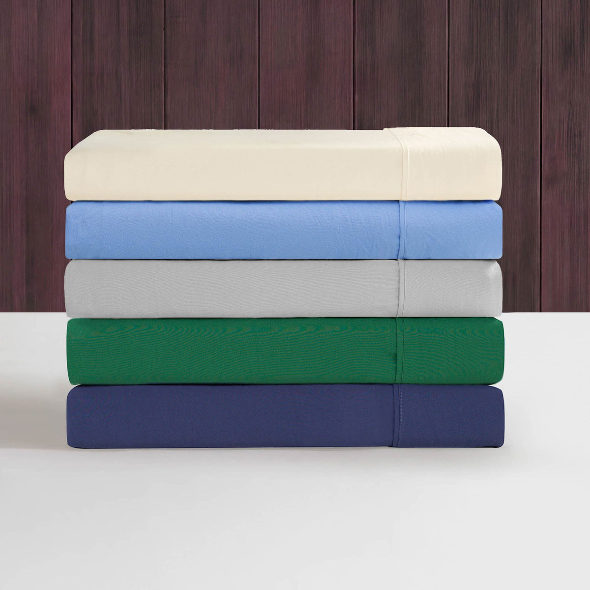 Elastic Logo Microfiber Sheet Set
