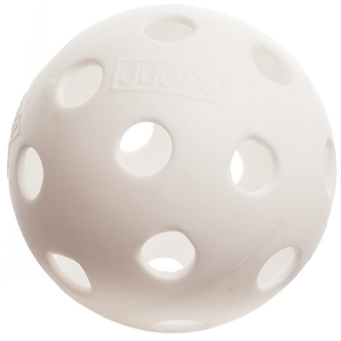 Jugs White Indoor Pickleball Balls (6 Pack)