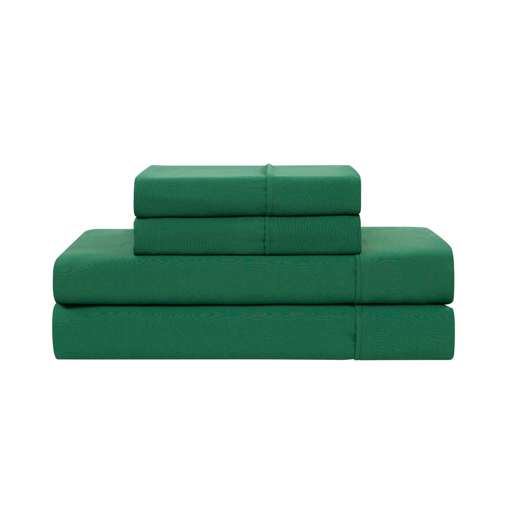 Elastic Logo Microfiber Sheet Set