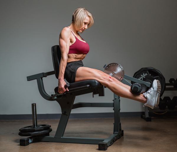 Rotary Leg Extension Curl Machine