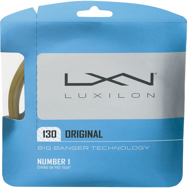 Luxilon Original 130 Amber Tennis String (Set)