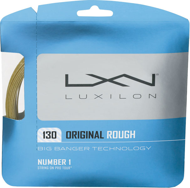Luxilon Original Rough 130 Amber Tennis String (Set)