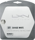 Luxilon Savage 127 White Tennis String (Set)