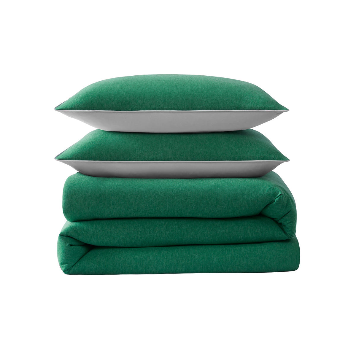 Reversible Solid Jersey Comforter Sets