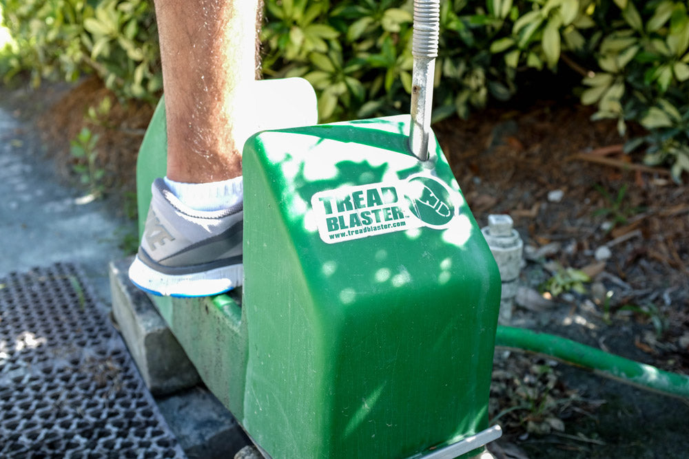 European Red Treadblaster Shoe Cleaner