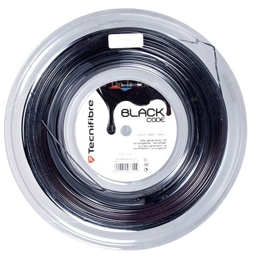 Tecnifibre Black Code 16g Tennis String (Reel)
