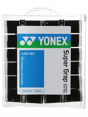 Yonex Super Grap Tennis Overgrip (12 Pack)