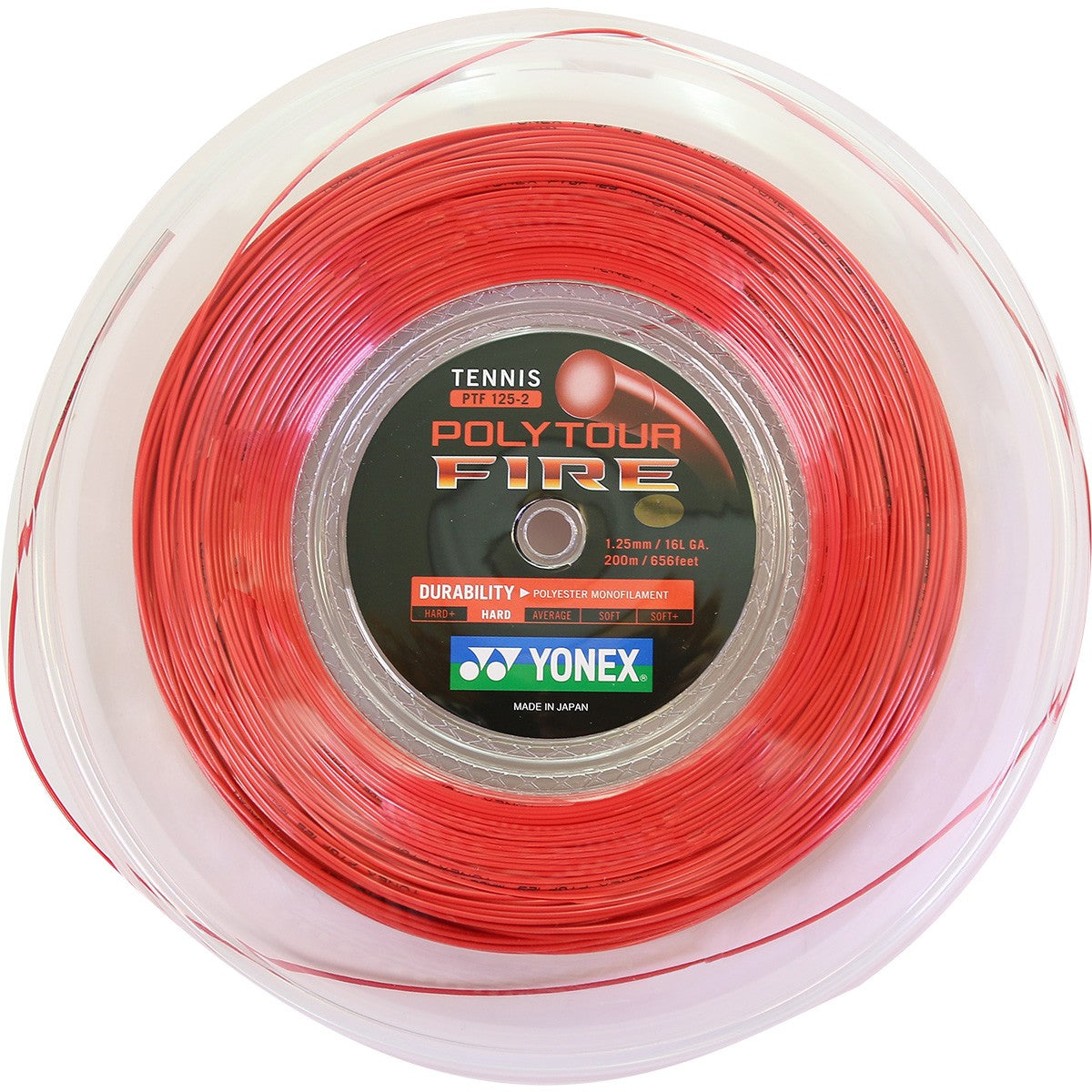 Yonex PolyTour Fire 125 16L Tennis String (Reel)